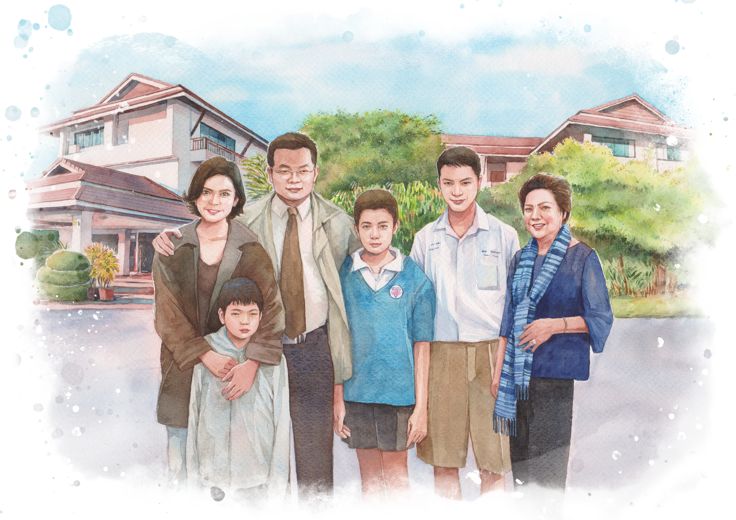 The Sukkasemhathai family