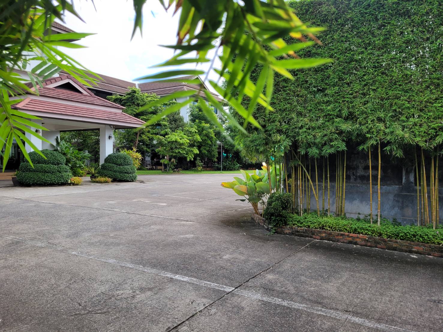 Hotel entrance